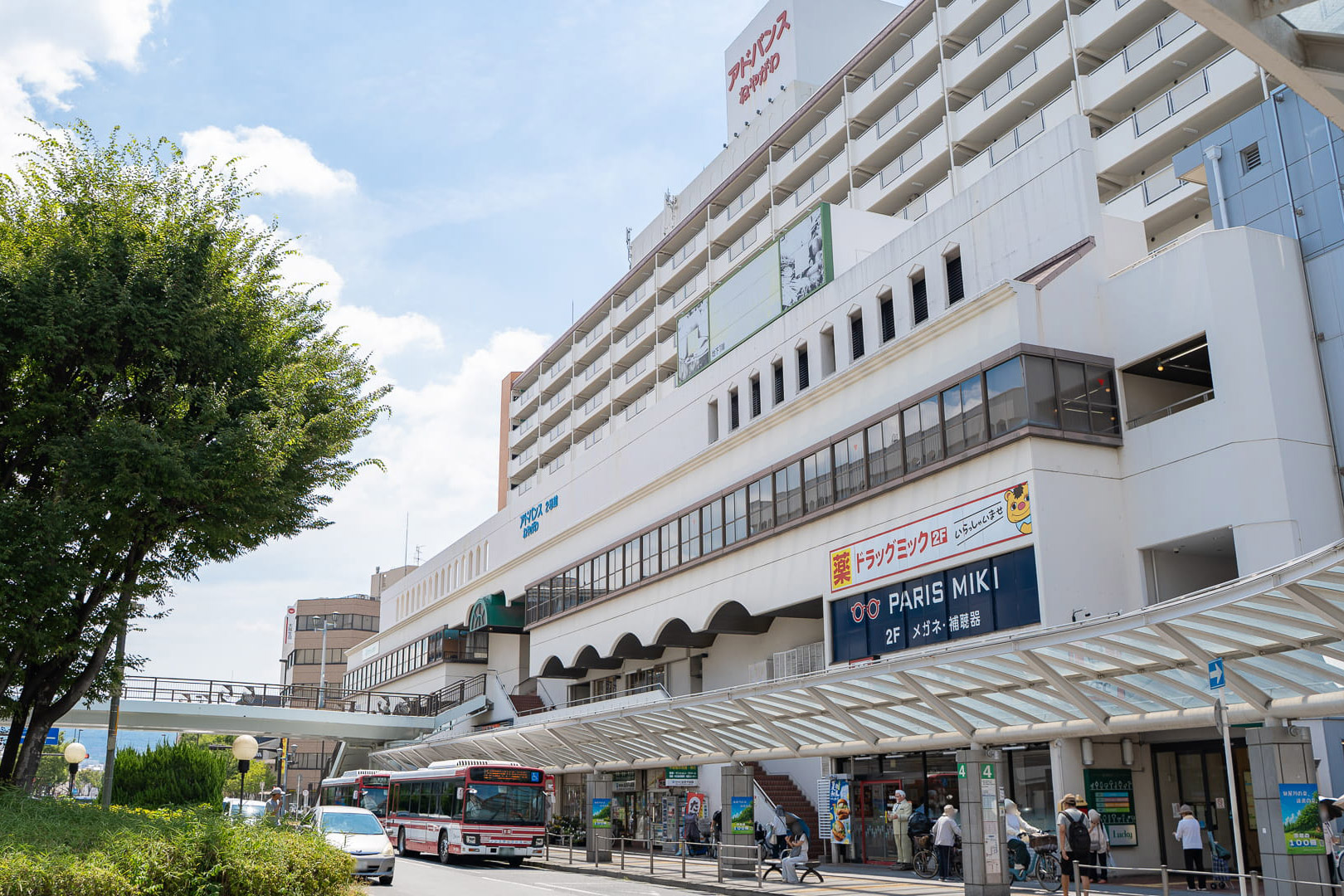 寝屋川市の街並み